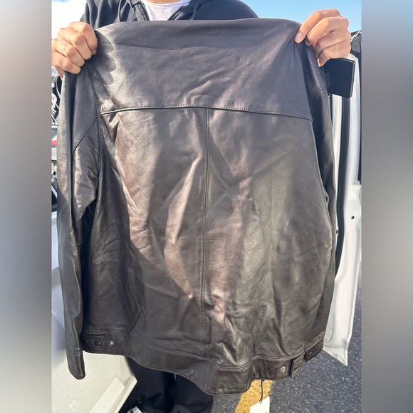 Brand new leather jacket/ biking jacket - Picture 3 of 3